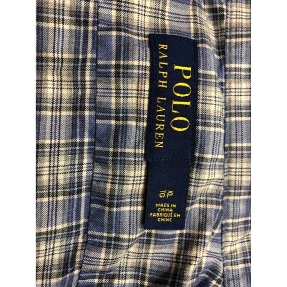 Polo Ralph Lauren Men’s Button Down Shirt Longsleeve Blue 100% Cotton Size XL - Picture 9 of 10